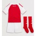 Arsenal Prima Maglia Bambino 2025-26 Manica Corta (+ Pantaloni corti)